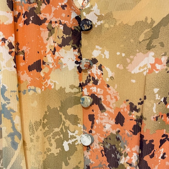 Moulinette Soeurs Multicolor Floral Long Sleeve Maxi Dress - Picture 5 of 5